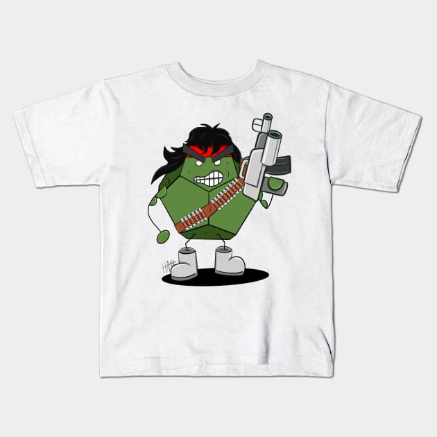 Modern Hit Die Character Kids T-Shirt by AlstonArt